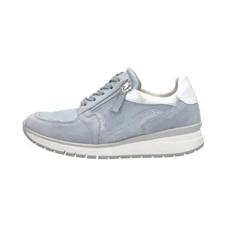 Gabor Sneakers Blauw Textiel - Maat 38