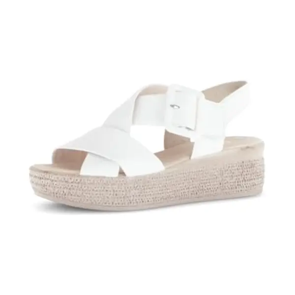 Gabor Damen Sandaletten, Frauen Sandalen, Best Fitting, Sommerschuhe, Freizeitschuhe, offene Schuhe, Strandschuhe, elegant, Latte, 39 Eu / 6 Uk thumbnail