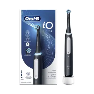 Oral-B iO Series 4 Volwassene Vibrerende tandenborstel Zwart