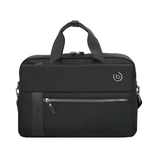 Bugatti Nero Businesstasche Mit 15“ Laptopfach, Herren- Aktentasche, Schwarz