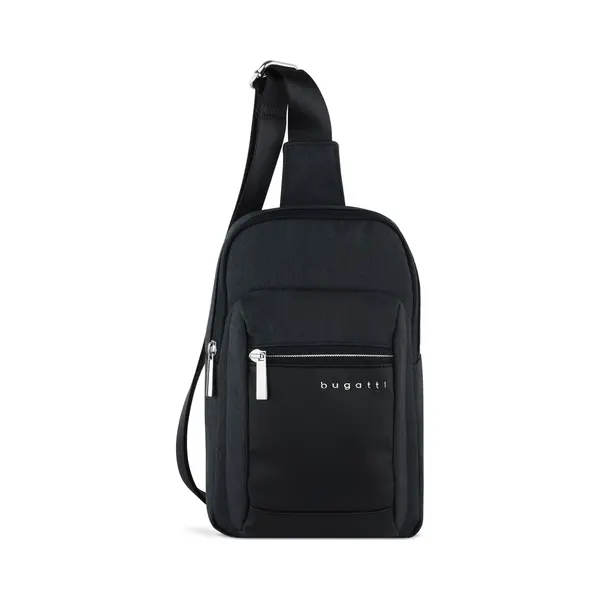 Bugatti Sera – Stylische Crossbody-Umhängetasche & Sling Bag/Brusttasche/Rucksack Für Herren, Leicht & Praktisch - Anthrazit thumbnail