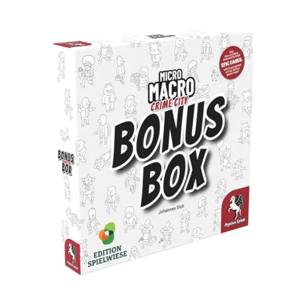 Pegasus Spiele MicroMacro, Crime City – Bonus Box thumbnail