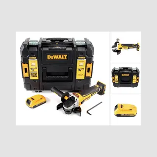 DeWalt Dcg 405 Nt Accu Haakse Slijper 18 V 125 Mm Borstelloos + 1x Accu 2, 0 Ah - Zonder Oplader