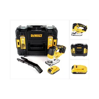 Dcs 334 Nt Akku Pendelhub Stichsäge 18v Brushless + 1x Akku 2, 0ah + Tstak - Ohne Ladegerät - Dewalt