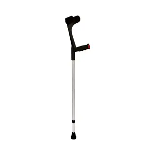 Sundo Homecare GmbH Unterarmgehstützen Krücken 1 Paar (links Und Rechts) Leichtmetall, Schwarz