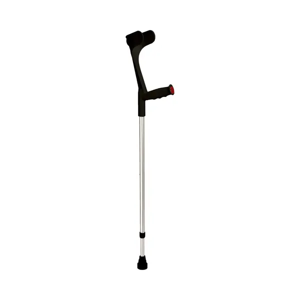 Sundo Homecare GmbH Unterarmgehstützen Krücken 1 Paar (links Und Rechts) Leichtmetall, Schwarz thumbnail