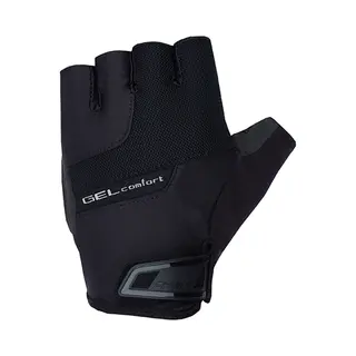 Chiba Fietshandschoen - Gel Comfort - Zomer - Zwart - Maat L - Korte Vingers