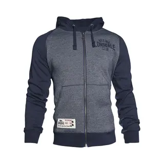 Lonsdale London Slough Hoodie Jacket Mottled Blue