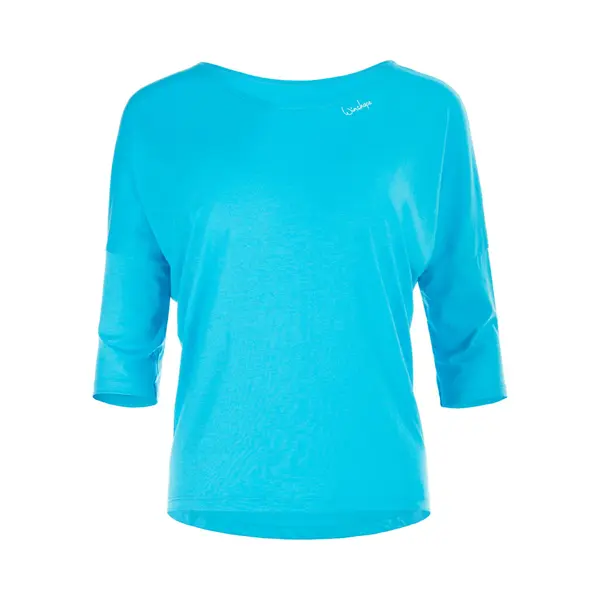 Winshape Damen Ultra Leichtes, Weiches Modal-3/4-arm Mcs004 T-Shirt, Sky-Blue, Xl Eu thumbnail