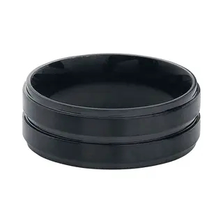 EtNox Basic Double Black Ring Schwarz