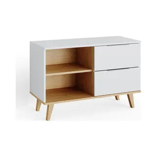 Kommode Nautica, Weiß, 90 X 61 Cm Vicco