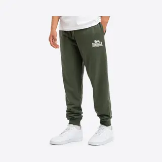 Lonsdale Herren Jogginghose Pilsdon, Farbe, Olive/White, Größe, 2XL