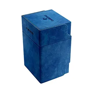 Gamegenic Watchtower 100-Card Convertible Deck Box, Blue