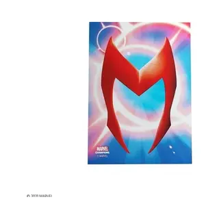 Gamegenic, Marvel Champions Sleeves - Scarlet Witch, Sleeve Color Code, Gray