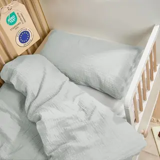 Laleni Kinderbettwäsche Kinderbettwäsche Aus Baumwolle - Musselin Bettwäsche, Oeko-Tex Zertifizierte Bettwäsche Sommer