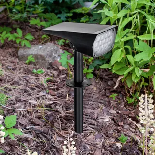 Prios Led Zonnespot Helier, 49 Cm, Zwart, Grondspies