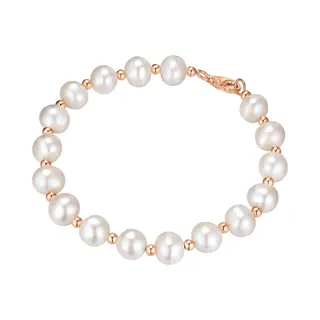 Valero Pearls Armband Wit