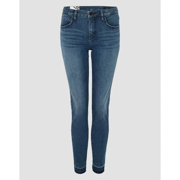 Opus Damen Slim | Slim Jeans Evita Urban Sky Blue Black, 42 L28 thumbnail