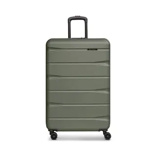 Franky Munich 4.0 4 Wielen Trolley L 76 Cm Met Uitbreidingsplooi - Harde Bagage - Tsa Slot - Olive Dull