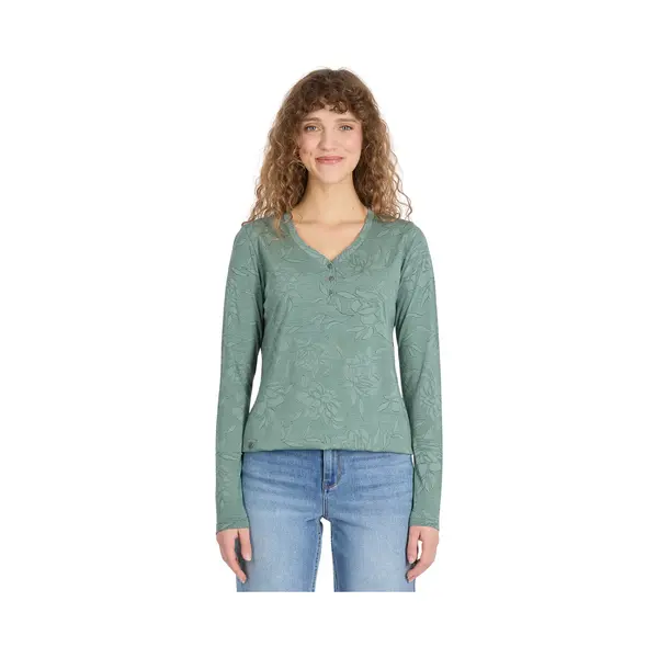 Ragwear Pinkki Print Longsleeve (De/Nl/Se/Pl, Alphanumerisch, M, Regular, Regular, Dusty Green) thumbnail