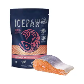Icepaw Zalm Puur - 400 Gram