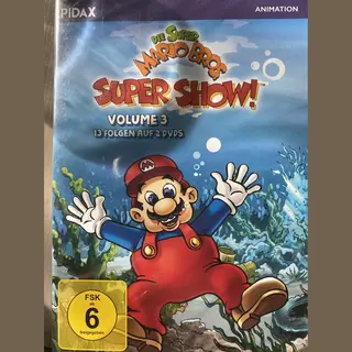 Dan Riba Die Super Mario Bros. Super Show!, Vol. 3 / Weitere 13 Folgen Mit Dem Berühmten Videospiel-Duo + 3 Bonusepisoden (Pidax Animation) [2 DVDs]