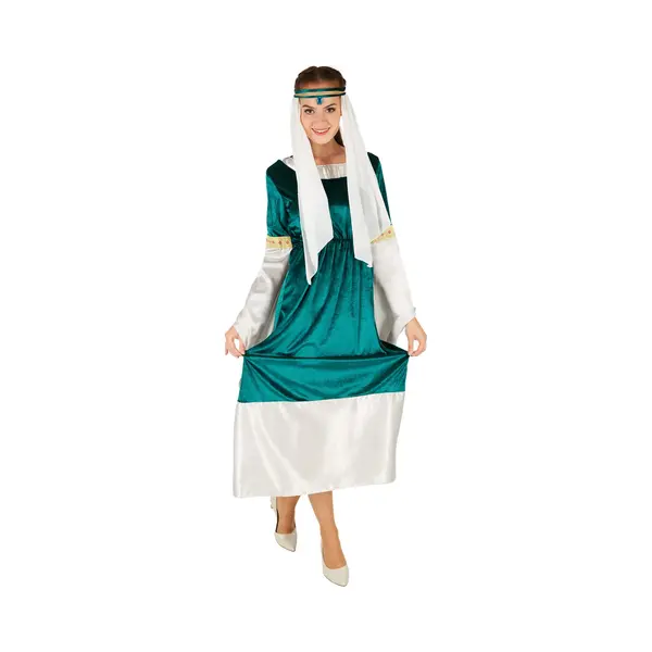 Dressforfun Frauenkostüm Elfenprinzessin | Verzauberndes Elfenprinzessinnen-Kleid | Inkl. Wunderschönem Kopfschmuck (S | No. 301160) thumbnail