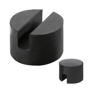Arebos Gummiauflage Wagenheber Gummiklotz Gummiblock Rangierwagenheber 50 X 35, 4 Mm