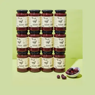 KoRo - Bio Oliven Aufstrich Schwarz 12x 350 G - Mit Hochwertigem Olivenöl - Geschmacksintensiv - Vegan