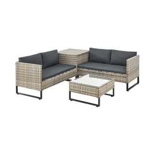 Juskys Gartenlounge Für 4 Personen Santorini