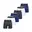 Blauw/wit