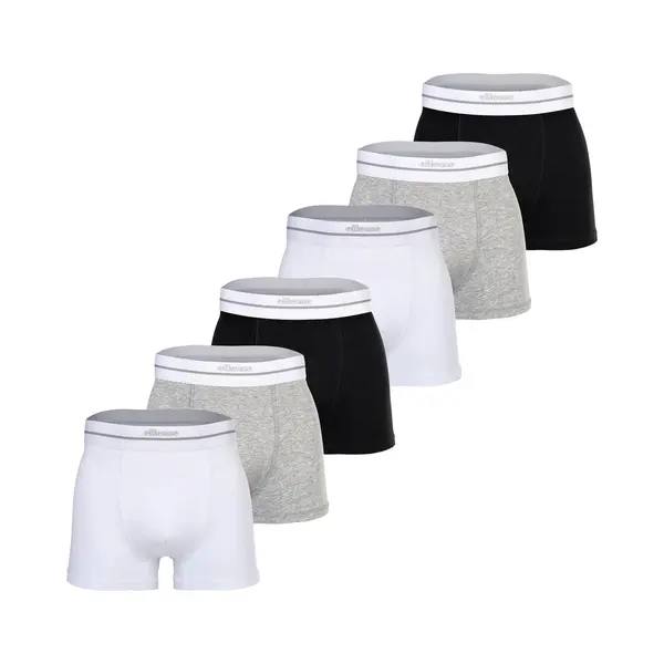 Ellesse Boxershorts Grijs Gemêleerd / Zwart / Wit thumbnail