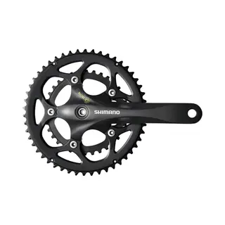 Crankstel 2 X 9 Speed Shimano Road Fc-RS345 - 175/50-34 Octalink - Zwart