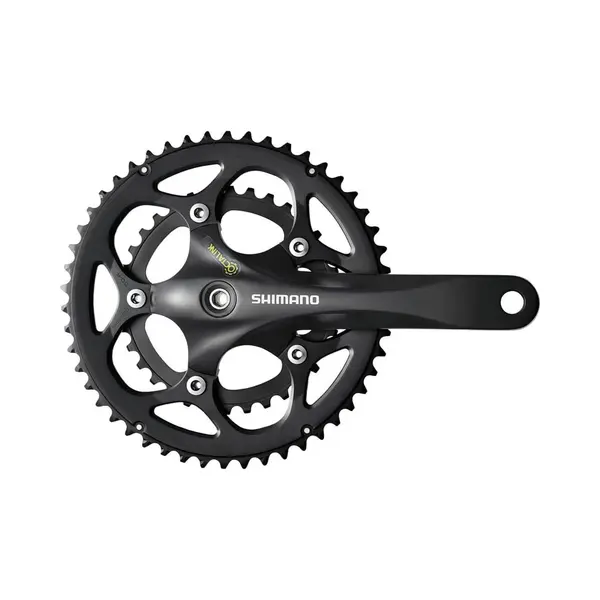 Crankstel 2 X 9 Speed Shimano Road Fc-RS345 - 175/50-34 Octalink - Zwart thumbnail