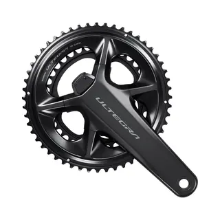Shimano Ultegra R8100-p 12s Hollowtech Ii Crank Met Vermogensmeter Zwart 172.5 Mm
