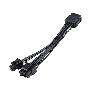 Akasa 8-Pin Eps Zu 8-Pin Eps + 4-Pin Atx Adapter Kabel, Interne Kabel (Pc)