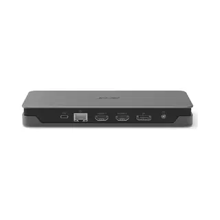 Acer Gp.DCK11.01Q laptop-dockingstation & portreplikator Kabelgebunden Usb 3.2 Gen 2 (3.1 Gen 2) Type-C Schwarz
