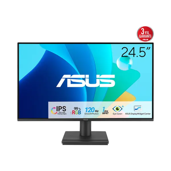 Asus VA259HGA computer monitor 62.2 cm (24.5") 1920 x 1080 pixels Full Hd Lcd Black thumbnail