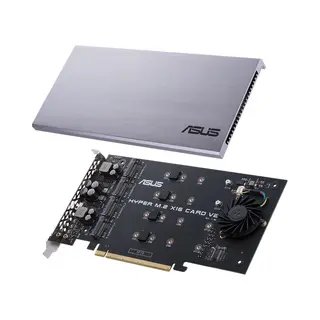 Asus Hyper M.2 X16 Card V2 interfacekaart/-adapter Intern