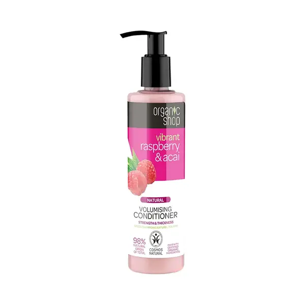 Organic Shop Natürlicher Stärkender Conditioner Mit Himbeere Und Acai, 280 Ml thumbnail
