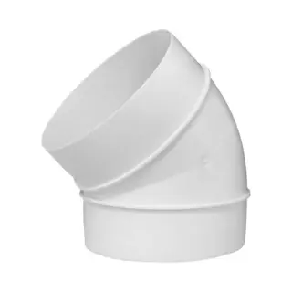 Europlast Ronde Kunststof 45° Bocht Diameter, 125 Mm AL125-45