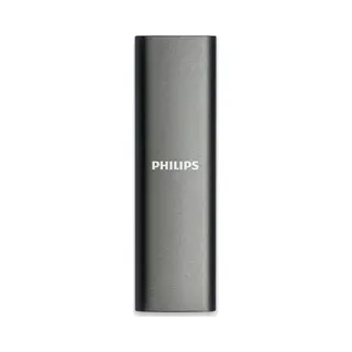 Philips FM02SS030P/00 externe solide-state drive 2 Tb Usb Type-C 3.2 Gen 1 (3.1 Gen 1) Grijs