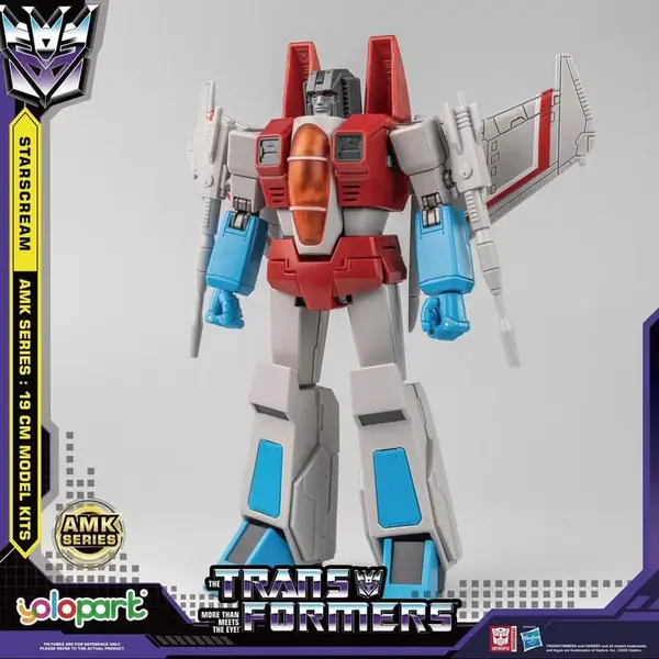 Yolopark Transformers Generation One Amk Series Plastic Model Kit Starscream 19 Cm Model Kits thumbnail