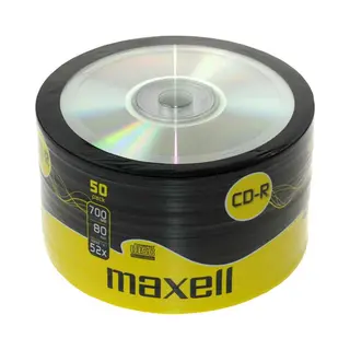 Maxell 624036 Cd-Rohling Cd-R 700 Mb 52x 50 Stück(e)