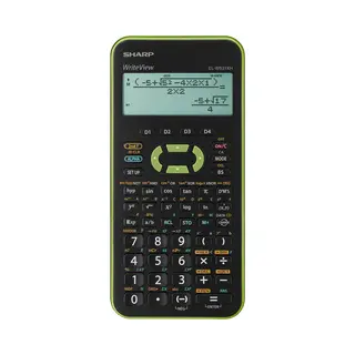 Sharp El-W531XHGR calculator Pocket Scientific Black, Green