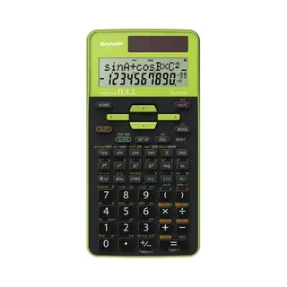Sharp El-531TG Taschenrechner Tasche Wissenschaftlicher Taschenrechner Schwarz, Grün