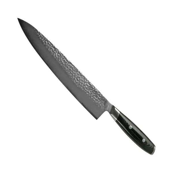 Yaxell Tsuchimon Koksmes 25, 5 Cm – VG10 Staal – Gehamerd Lemmet – Micarta Heft thumbnail