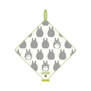 Marushin, Badstof, Mon Voisin Totoro Servet De Toilette Mains Big Totoro Silhouette 33 X 33 Cm (33 X 33 Cm)