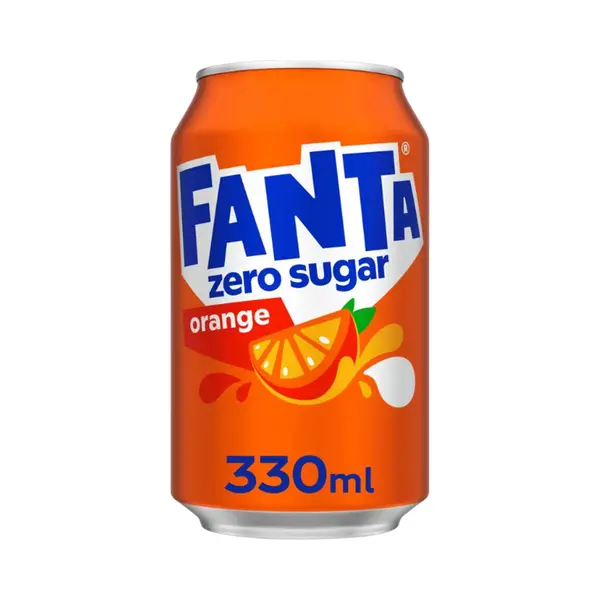 Fanta Orange Zero Blikjes Tray - 24 X 33cl thumbnail