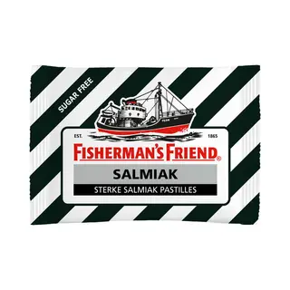 Fisherman's Friend Fisherman S Friend Salmiak Suikervrij - 12 Toonbankdisplays (24 X 25 G) - 288 Zakjes